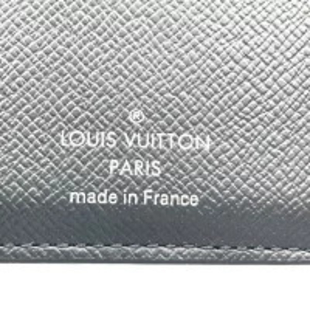 LOUIS VUITTON Portefeuille Marco NM Monogram Eclipse Black Canvas Black Wallet - Picture 4 of 7